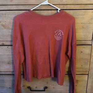 Billabong waffle long sleeve! Size: Large